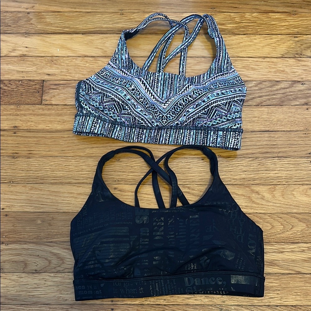 Lululemon Energy Bra x2
